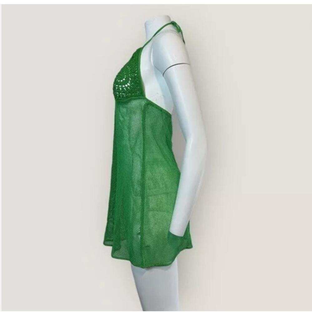 NWOT Women's free beach for Free People halter top halter top cover up Sz large - Picture 4 of 11